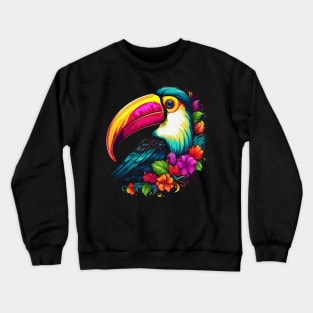 Toucan Happiness Crewneck Sweatshirt